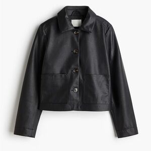 H&M COATED JACKET